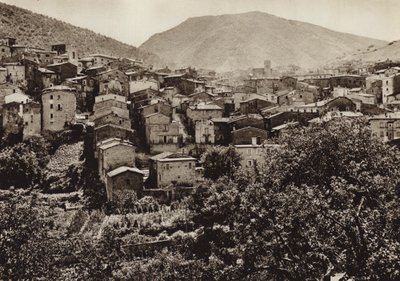 Olaszország: Scanno, Abruzzi (f/w fotó) alkotó: Kurt Hielscher