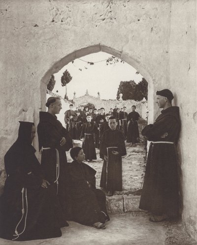 Spanyolország: A kolostori iskolában (f/w fotó) alkotó: Kurt Hielscher