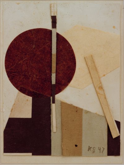 Kör-szögletes alkotó: Kurt Schwitters