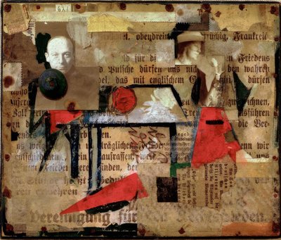 A fa kép alkotó: Kurt Schwitters