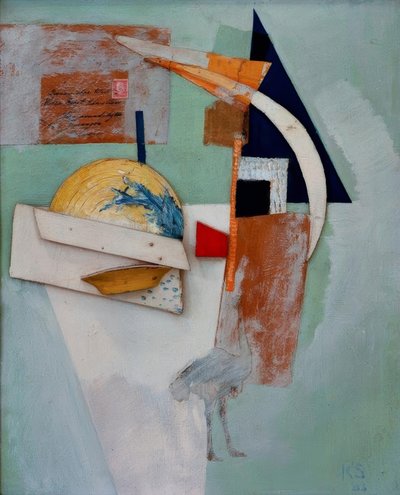 Halbmond Ugelvik alkotó: Kurt Schwitters