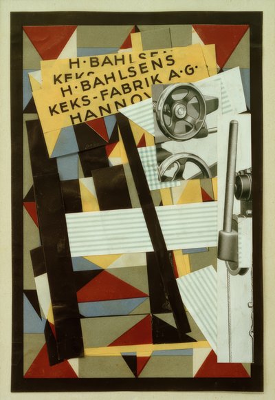 kex-szövet tűz alkotó: Kurt Schwitters