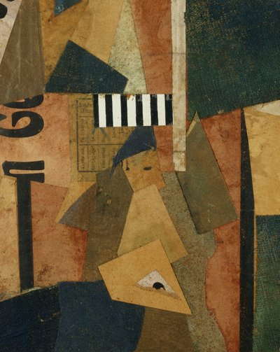 Merz rajz 203, 1920 alkotó: Kurt Schwitters