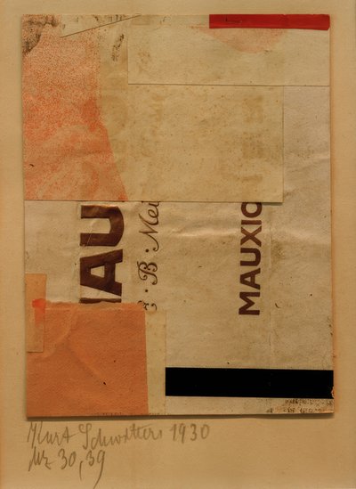 szétszórt0,39 alkotó: Kurt Schwitters