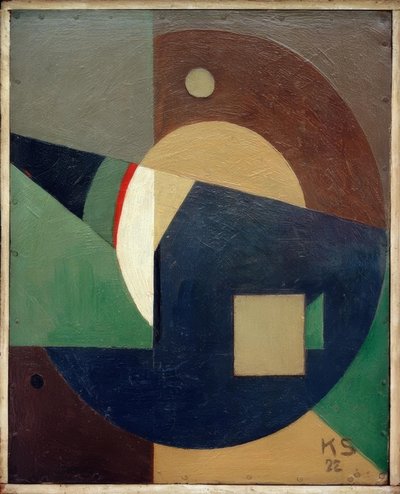 Cím nélkül (Walter Dexelnek) alkotó: Kurt Schwitters