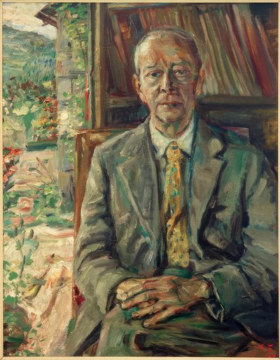 Cím nélkül (Harry Pierce portré) alkotó: Kurt Schwitters