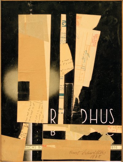 Névtelen (R DHUS) alkotó: Kurt Schwitters
