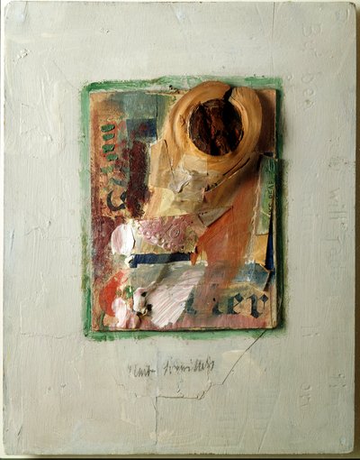 Kurt Schwitters (1887-1948) körtekollázsa, 1938 Magángyűjtemény alkotó: Kurt Schwitters