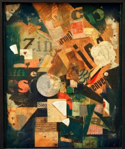 Győzelmi kép alkotó: Kurt Schwitters
