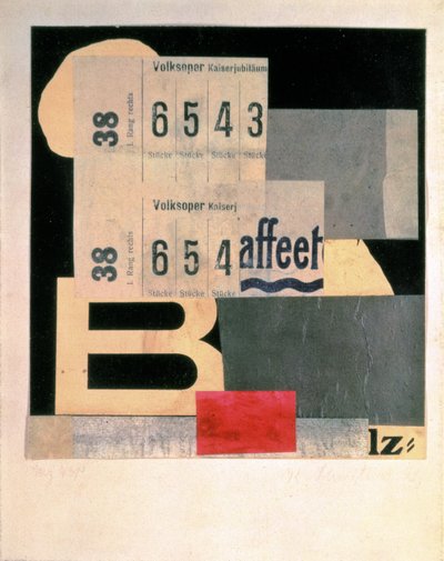 Ismeretlen kép alkotó: Kurt Schwitters