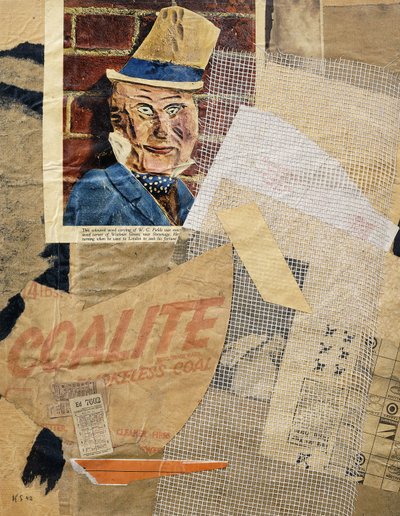 WC. Mezők, alkotó: Kurt Schwitters