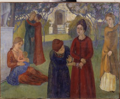 A virágok nyelve. Kuzma Szergejevics Petrov Vodkin (Petrov-Vodkin) festménye (Kouzma Petrov Vodkin) (Petrov-Vodkin) (1878-1939), olaj, vászon alkotó: Kuzma Sergeevich Petrov Vodkin