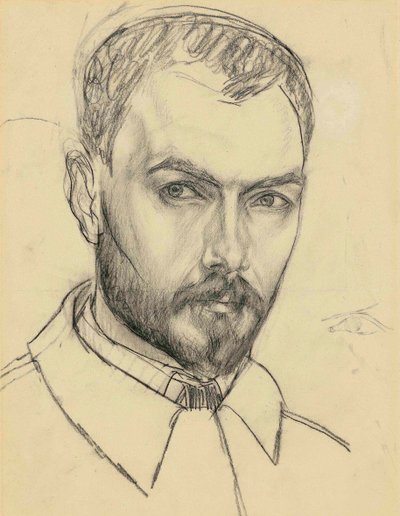 Önarckép. alkotó: Kuzma Sergeevich Petrov Vodkin