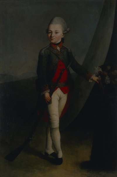 Pjotr Alekszejevics Turcsanyinov portréja 1769-1815, 1777 alkotó: L.S. Stanishchevsky