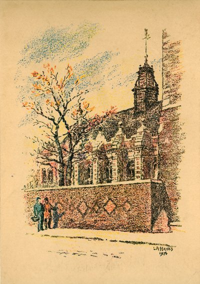 Lambeth-palota, 1924. alkotó: L. A. Hayes