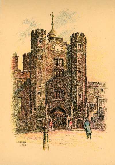 Szent Jakab-palota, 1924. alkotó: L. A. Hayes