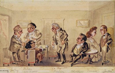 Eugene Labiche (1815-88) „La Cagnotte” I. felvonása, 1864 alkotó: L Heritier