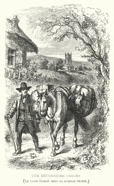 The Devonshire Crooks (metszet) alkotó: L. Huard