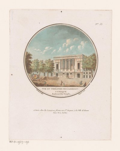 Kilátás a Théâtre de l