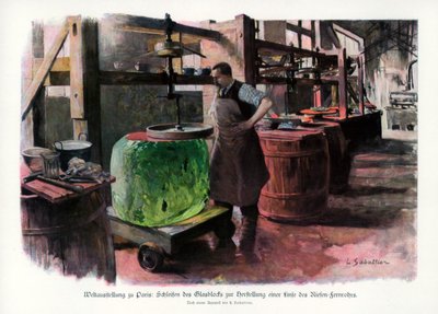 Lencsegyártás, Párizsi Világkiállítás, 1889, 1900. alkotó: L Sabattier