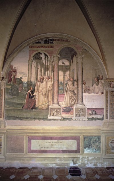Szent Benedek élete alkotó: L. Signorelli