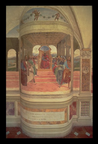 Szent Benedek élete alkotó: L. Signorelli