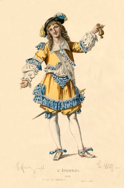 Lelio, 1868. alkotó: L. Wolff