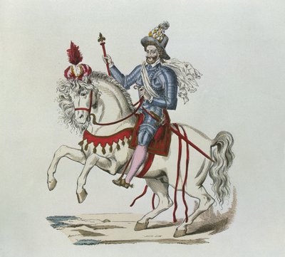 Henrik lovasportréja 1596-ban alkotó: Lacoste jeune