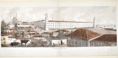 A scutari barakkkórház képe, 1857 alkotó: Lady Alicia Blackwood