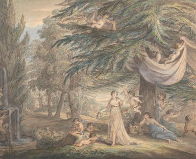 A szerelem allegóriája alkotó: Lady Diana Beauclerk