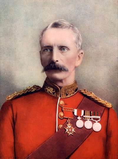 Sir ERP Woodgate vezérőrnagy, brit katona, c1900 1902. alkotó: Lafayette