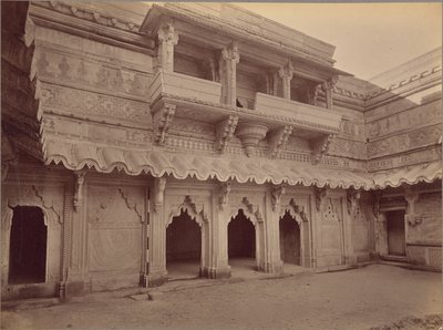 A Man Mandir belseje, Gwalior alkotó: Lala Deen Dayal