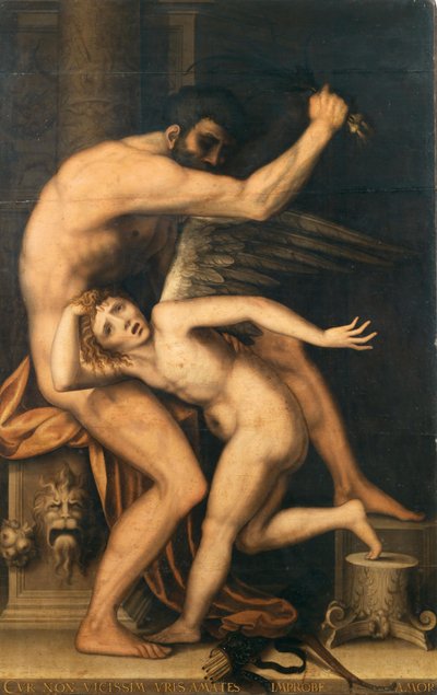 Ámor büntetése. alkotó: Lambert Suavius