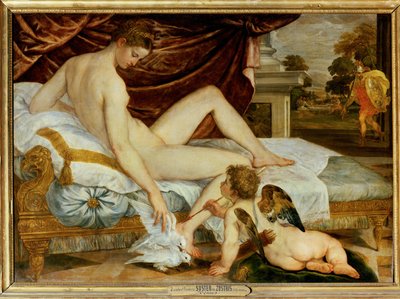 Vénusz és a szerelem - Venus és Amor ... alkotó: Lambert Sustris