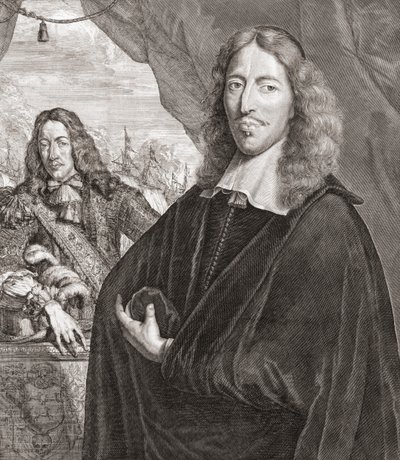 Johan de Witt, más néven Jan de Witt (jobbra) és testvére, Cornelis de Witt. alkotó: Lambert de Visscher