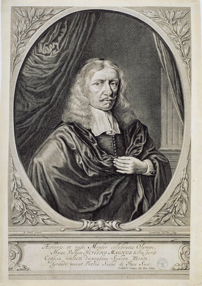 Johannes Hevelius (1611-87) 1668 alkotó: Lambert de Visscher