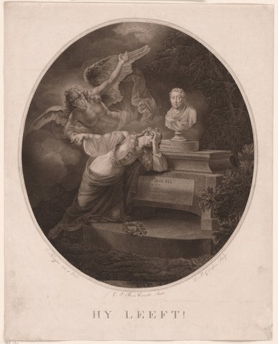 Hendrik Hooft Daniëlsz emléknyomata. alkotó: Lambertus Antonius Claessens