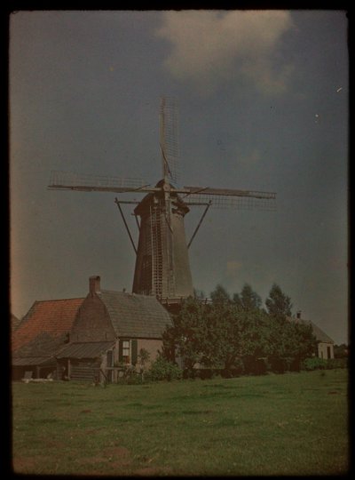 Szélmalom Het Klompje (vagy: De Klomp) falucskában, Zeistben, a Koppeldijken alkotó: Lambertus Hendrik van Berk