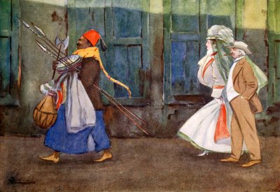 "Ajándékok Birminghamből", 1908. alkotó: Lance Thackeray
