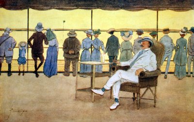 „Napimádók”, 1908. alkotó: Lance Thackeray