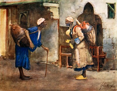 „A vizek találkozása”, 1908. alkotó: Lance Thackeray