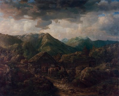 A kovácsműhely alkotó: Lars Hertervig
