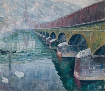 A régi város hídja, Drammen alkotó: Lars Jorde