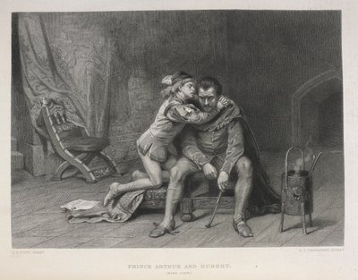 Arthur herceg és Hubert - Shakspeare művei alkotó: Laslett John Pott