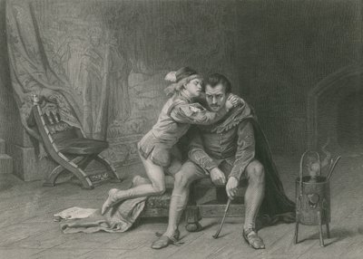 Arthur herceg és Hubert, János király alkotó: Laslett John Pott