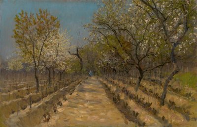 Szőlőbirtok, 1890-95 körül alkotó: Laszlo Mednyanszky
