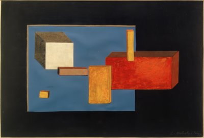 Színpadi elemek alkotó: Laszlo Moholy-Nagy