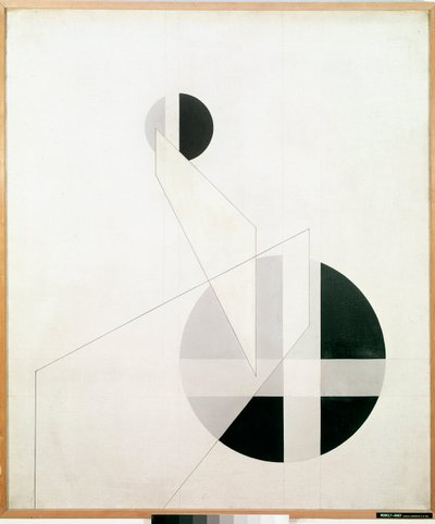 Kompozíció A XX. Moholy-Nagy László festménye alkotó: Laszlo Moholy Nagy