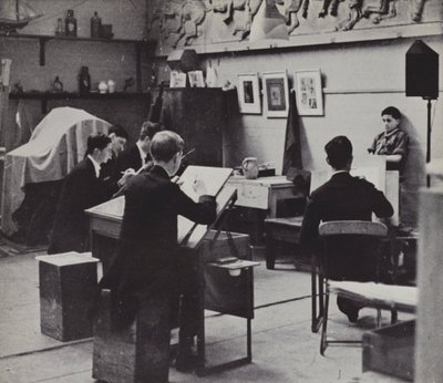 Rajziskola, Eton (f/w fotó) alkotó: Laszlo Moholy-Nagy