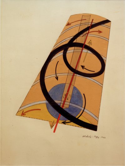 Kinetikus-konstruktív rendszer alkotó: Laszlo Moholy Nagy